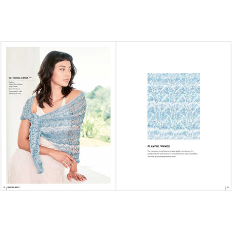 Rico Love Wool No 20 Playful Waves Shawl