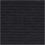 Rico Soft Alpaca Aran Black