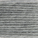 A close-up texture shot of a heathered gray and white fuzzy fabric or yarn material.