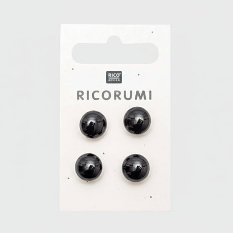 Ricorumi Brown Button Eyes 11 mm