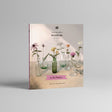 A book cover titled "The lovely world of RICORUMI" featuring several glass vases with dried and fresh flowers on a tabletop against a soft beige background. The cover includes the publisher mark "BLOOM" at the top and a pink banner reading "In The Meadow" near the bottom.