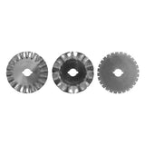 Rotary Blade Set Pinking Skip and Wave
