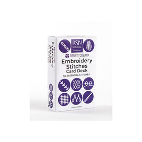 RSN Embroidery Stitches Card Deck
