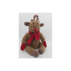Rudolph the Reindeer  Toy Knitting Pattern