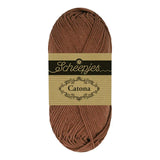 Scheepjes Catona 50g Cocoa Pod