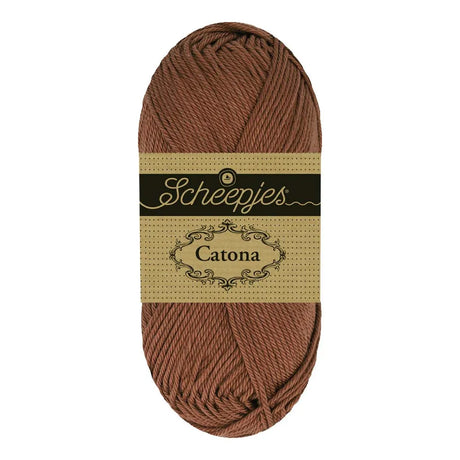 Scheepjes Catona 50g Cocoa Pod