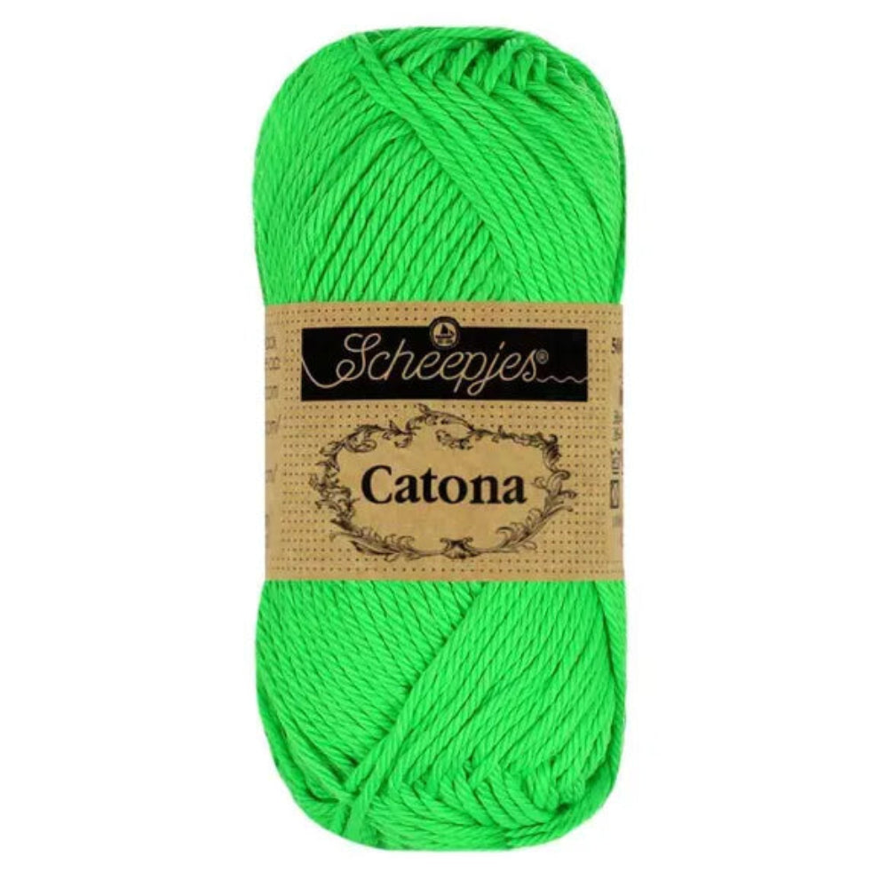 Scheepjes Catona Neon Green
