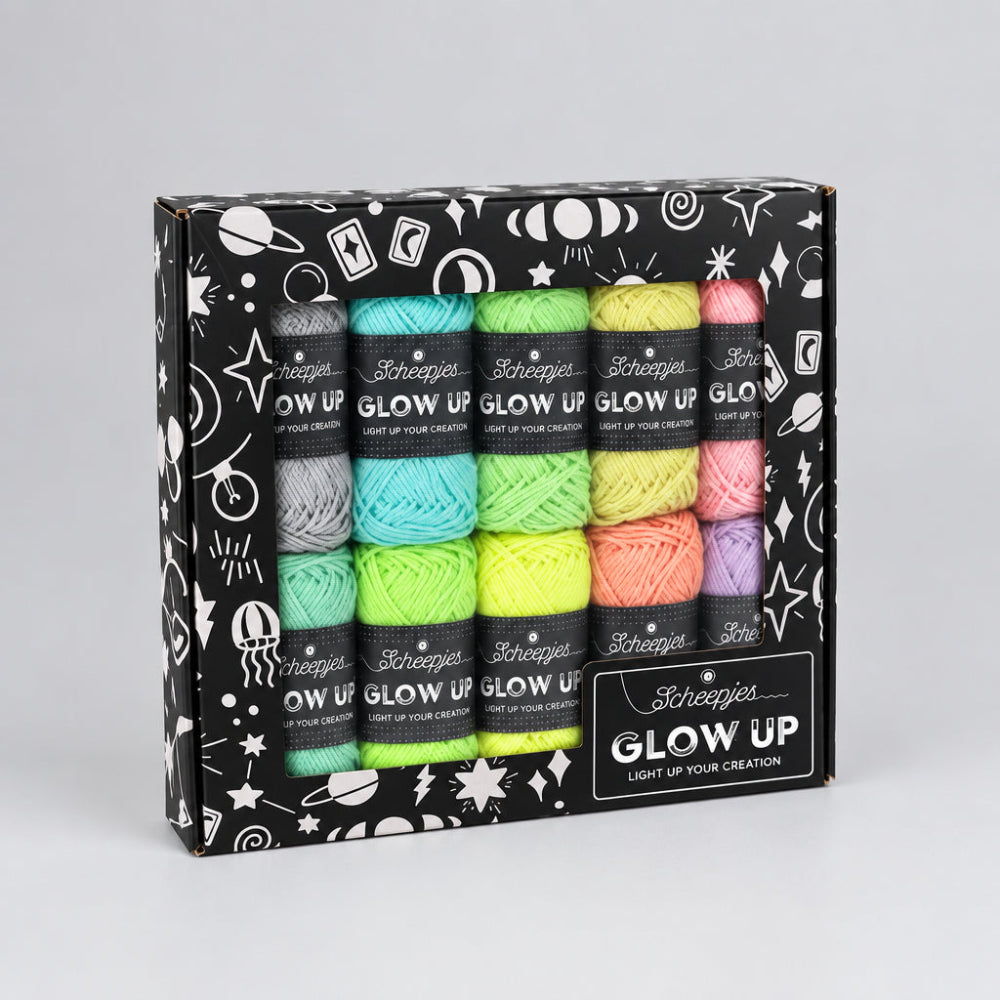 Scheepjes Glow Up Yarn Colour Pack