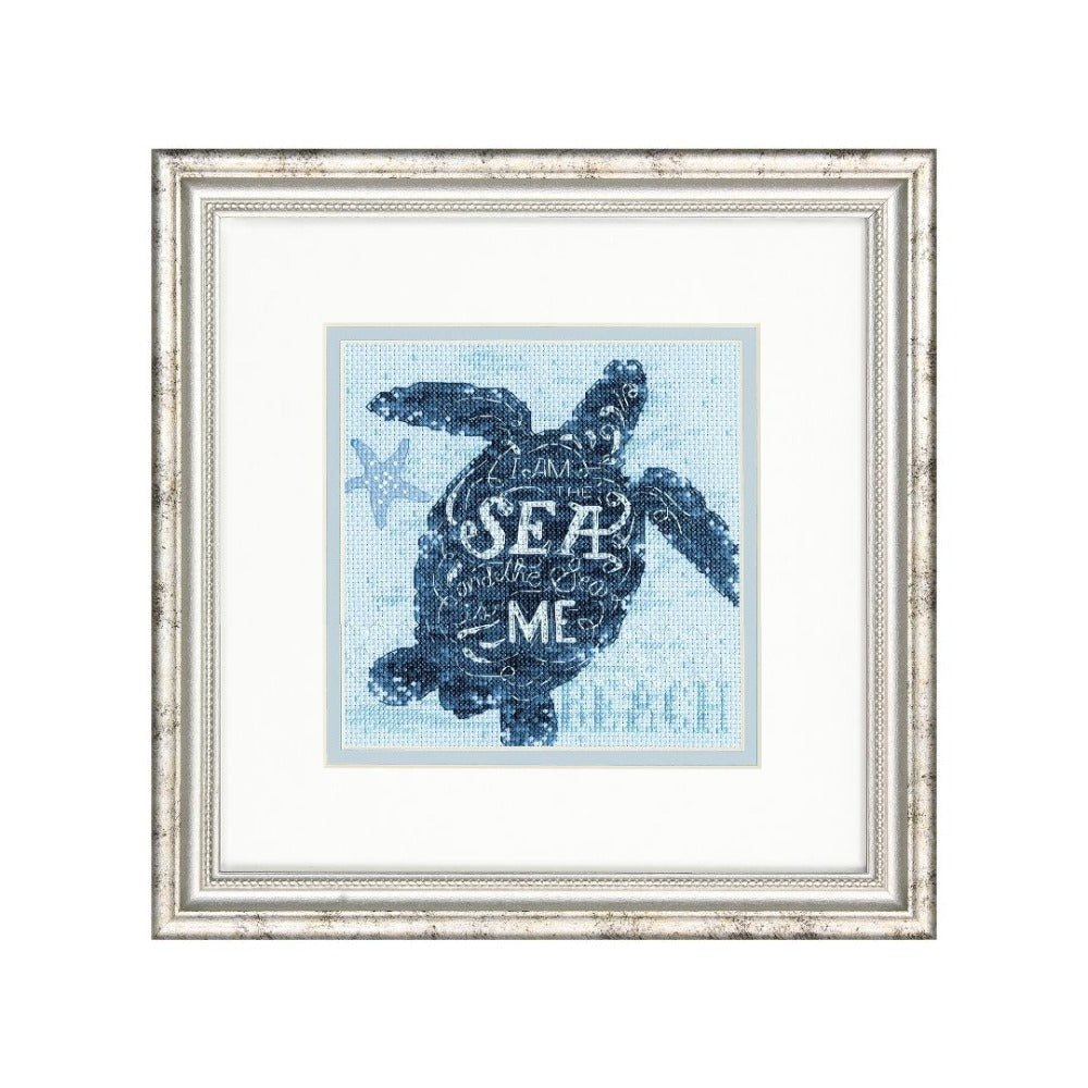 Sea Turtle Cross Stitch Kit