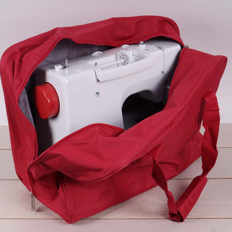 Padded Sewing Machine Bag with Machine Inside