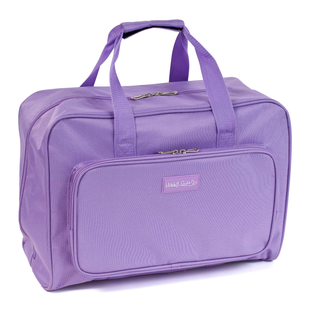 Padded Sewing Machine Bag Lilac
