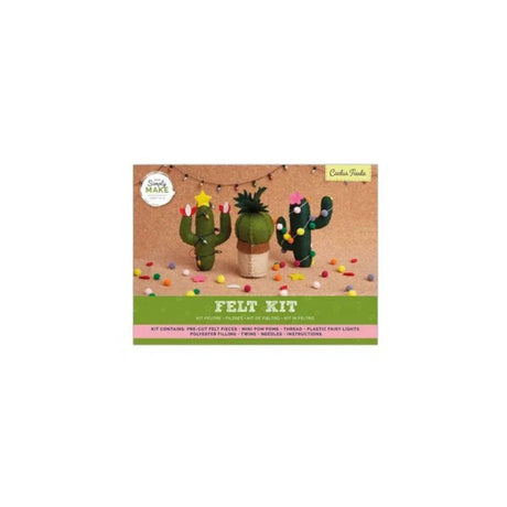 Simply Make Cactus Felt Kit