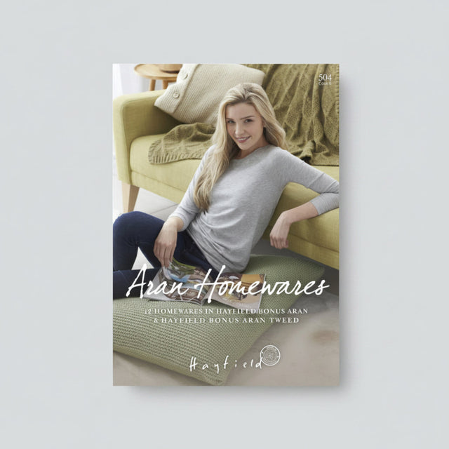 Sirdar Aran Homewares Book 504