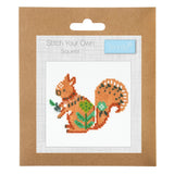 Squirrel Cross Stitch Kit