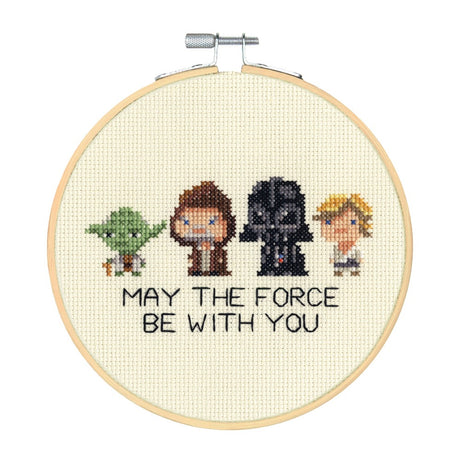 Star Wars Family Counted Cross Stitch Kit