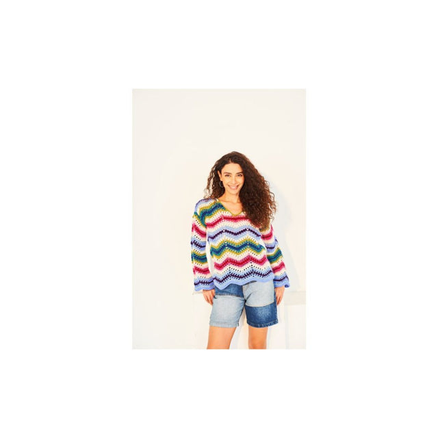 Stylecraft Crochet Sweater Pattern 10146