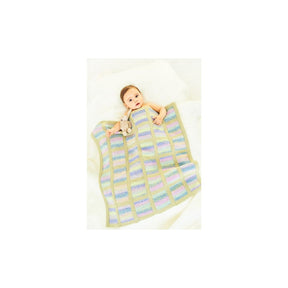 Stylecraft Baby Blanket Knitting Pattern 10162