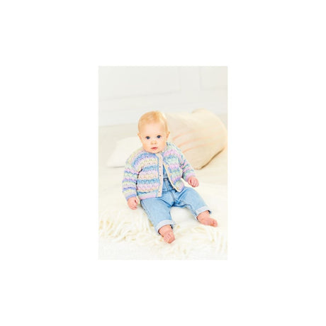 Stylecraft Baby Cardigan DK Knitting Pattern 10164