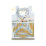 Stylecraft Baby Blanket Crochet Pattern 10065