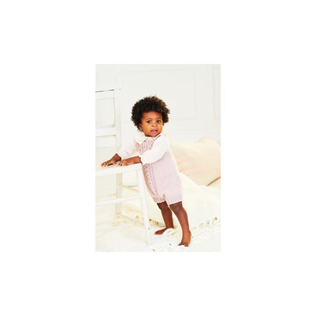 Stylecraft Baby Dungarees Knitting Pattern 10167