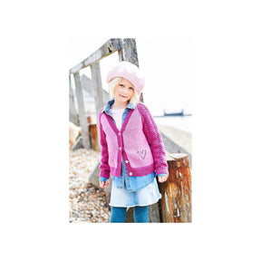 Stylecraft Childs Cardigan DK Knitting Pattern 9707