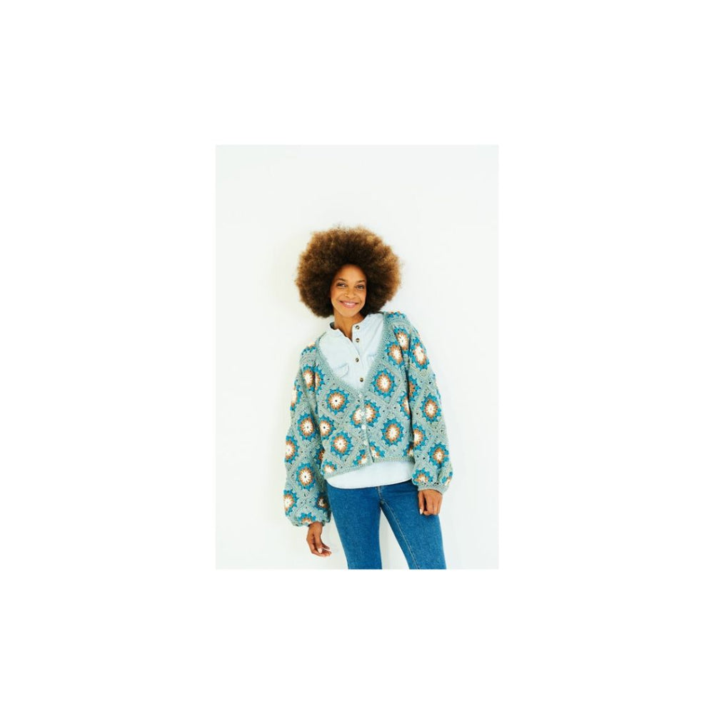 Stylecraft Crochet Cardigan Pattern 10177