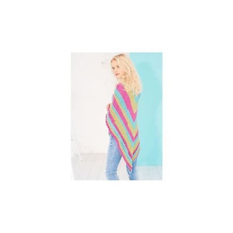 Stylecraft Crochet Shawl or Scarf Pattern 9418