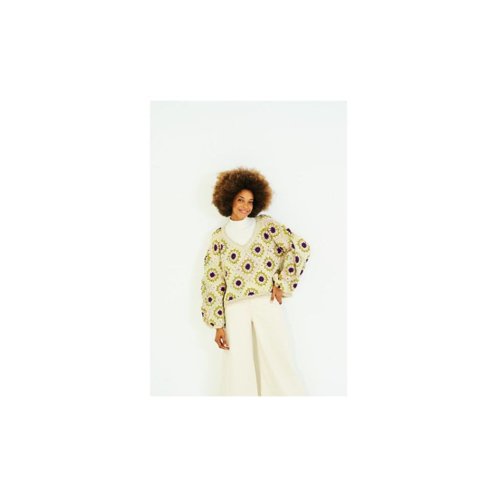 Stylecraft Crochet Sweater Pattern 10177