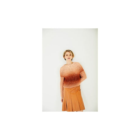 Stylecraft Crochet Top Down Sweater Pattern 10183