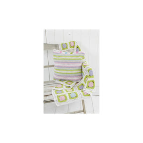 Stylecraft Crochet Throw and Cushion Pattern 9147