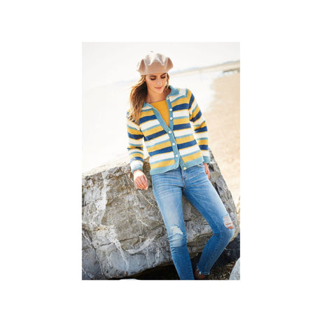Stylecraft DK Cardigan Knitting Pattern 9581