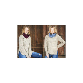 Stylecraft Sweater and Snood DK Knitting Pattern 9657