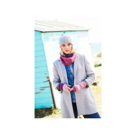 Stylecraft DK Snood and Wristwarmers Knitting Pattern 9674