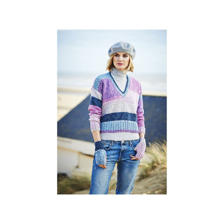 Stylecraft DK Sweater Knitting Pattern 9535