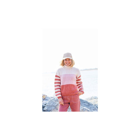 Stylecraft Funnel Neck Aran Sweater Knitting Pattern 9927