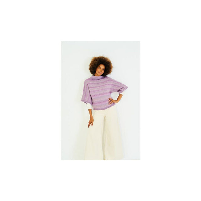 Stylecraft Funnel Neck Chunky Sweater Knitting Pattern 10180