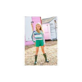 Stylecraft Kids Aran Sweater Knitting Pattern 9986