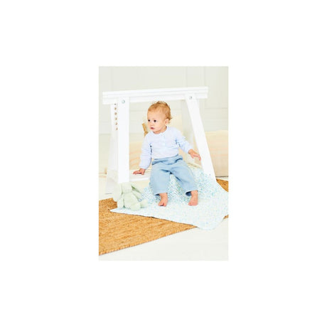 Stylecraft Kids Sweater, Hat and Blanket Crochet Pattern 10205