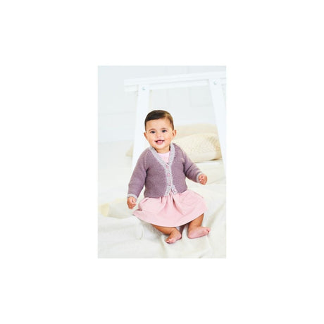 Stylecraft Kids DK Cardigan Knitting Pattern 10240