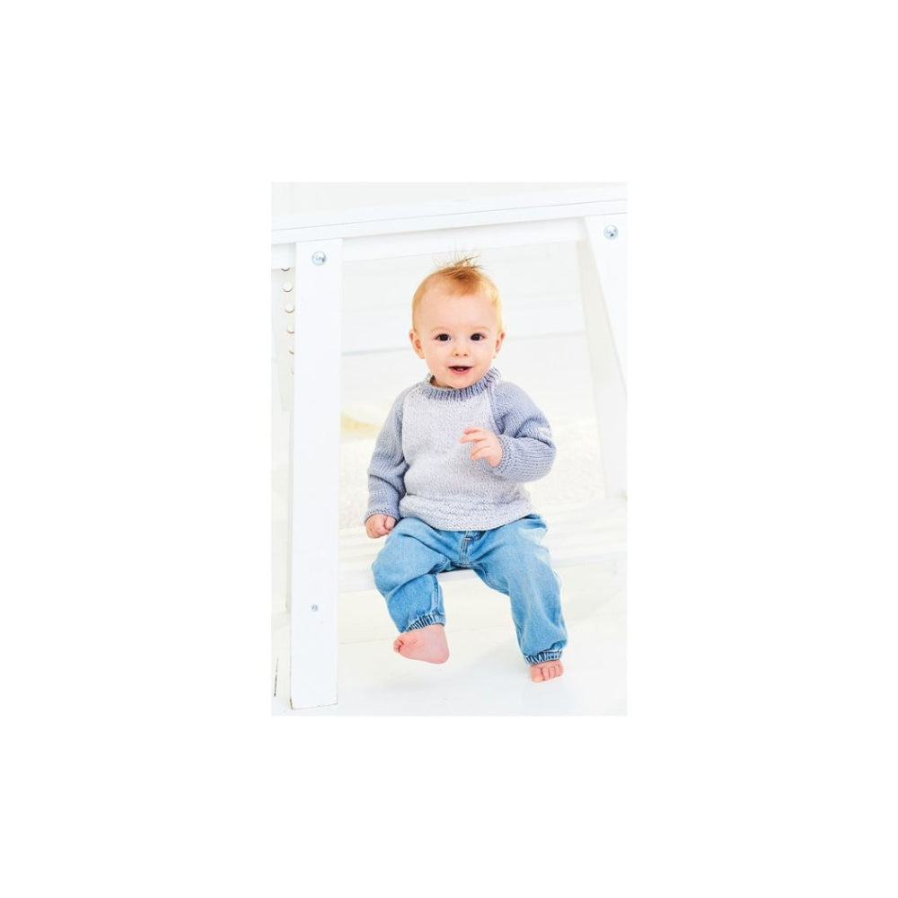 Stylecraft Kids DK Sweater Knitting Pattern 9999