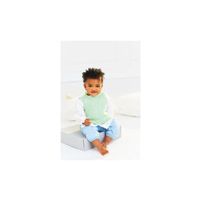 Stylecraft Kids Round Neck Tank Top Knitting Pattern 9998