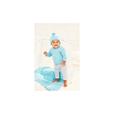 Stylecraft Kids Sweater and Hat DK Knitting Pattern 9898