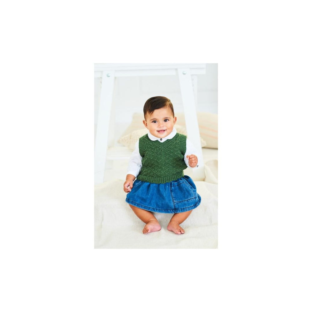 Stylecraft Baby DK Tank Top Knitting Pattern 10239 - PDF
