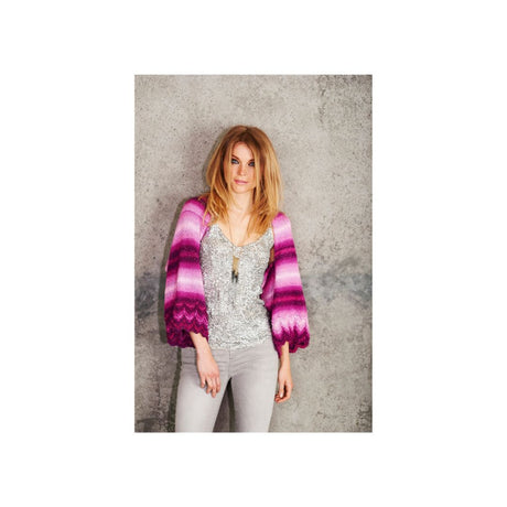 Stylecraft Long Sleeve Shrug Knitting Pattern 9301