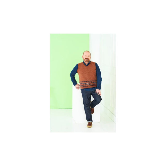 Stylecraft Mens DK Tank Top Knitting Pattern 10234