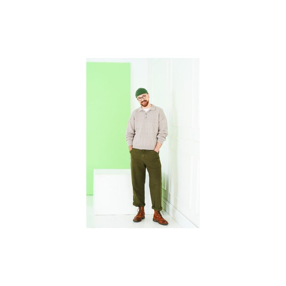 Stylecraft Mens Sweater DK Knitting Pattern 10233