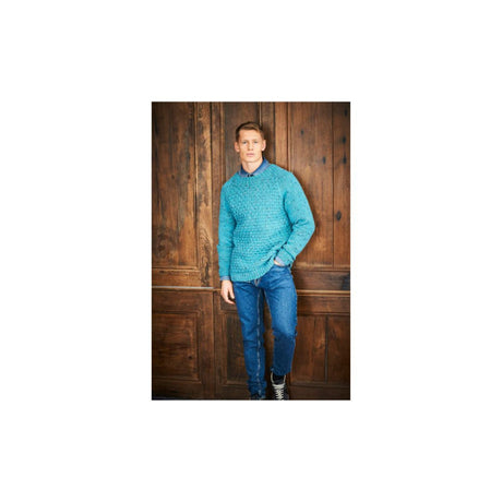 Stylecraft Mens Sweater DK Knitting Pattern 9652