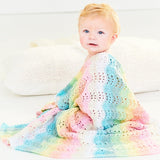 Stylecraft Baby Blanket DK Knitting Pattern 9995