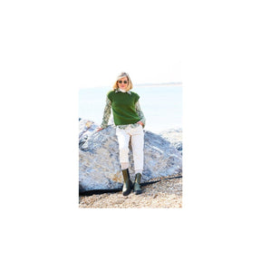 Stylecraft Round Neck Aran Tank Top Knitting Pattern 9929