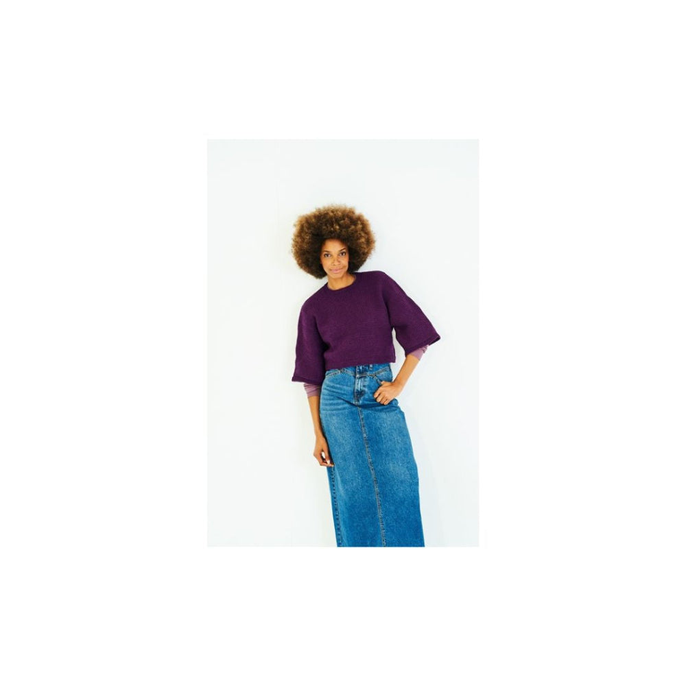 Stylecraft Round Neck Chunky Sweater Knitting Pattern 10180